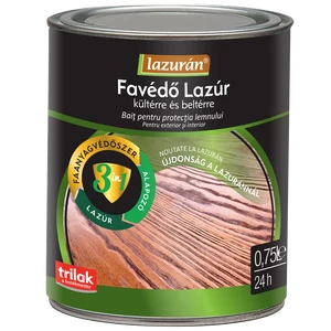 Lazurán favédő lazúr 3in1 - Oldószeres vékonylazúr