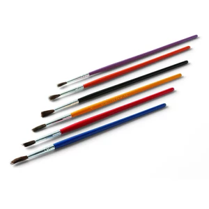 Iskolai ecsetkészlet, 6 részes, 1-6