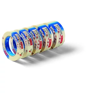 Ragasztószalag 25 mm 60°C kék belsejű