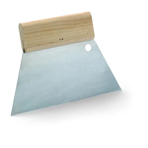 Fogazott spatulya KARO 18 cm A3