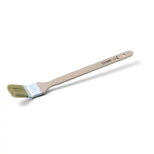 Fűtőtest ecset  25mm, profi, kevert sörte, fa nyél