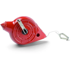 Függőón kicsapózsinórral 30 m aluminium tok