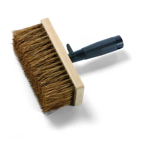 Bitumenkenő kefe 17x7 cm, fíber, fa fej, műa.nyél