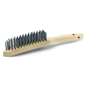 Drótkefe, sima acéldrót, 5 soros, 30 mm-es szálh.