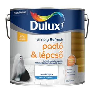 Dulux Simply Refresh Padló és lépcsőfesték Havas csipke 2,5 L