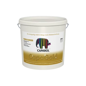 Capadecor CapaGold Aranymetálszínű, selyemfényű kül- és beltéri falfesték 1,25 l arany