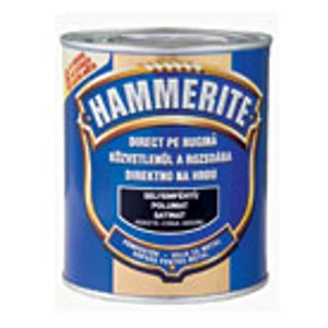 Hammerite Selyemfényű Zománcfesték Fekete 0,25 L