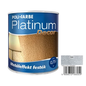 Platinum Decor metal hatású festék