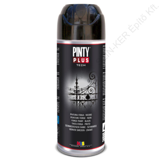 Pinty Plus - Kovácsoltvas festék spray (Alapozó és fedő, üvegre is)