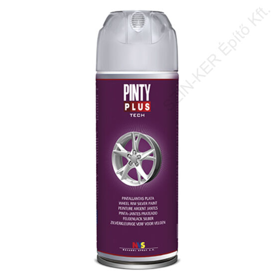 Pinty Plus - Keréktárcsa fekete festék spray (Keréktárcsára)