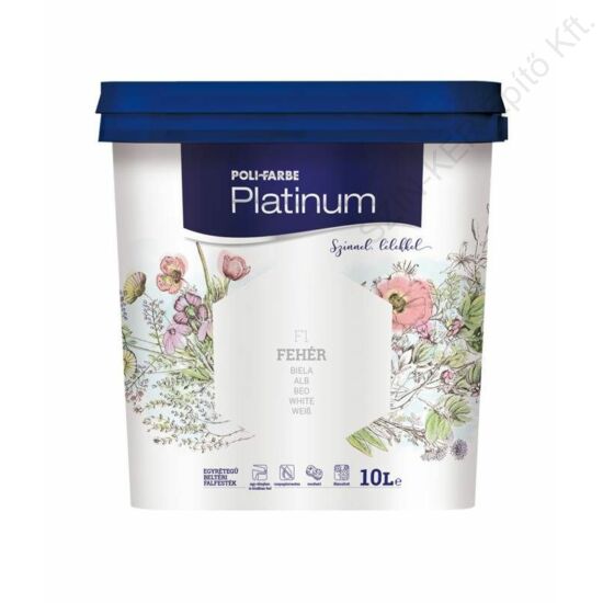 Platinum Színes Falfesték Fehér 10 liter