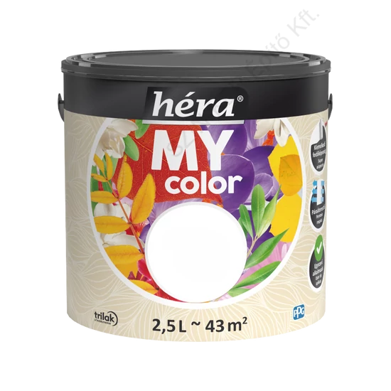 Héra My Color Színes Beltéri Matt falfesték Kashmír puhaság 2,5 L